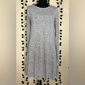 Lildy Gray long sleeve dress